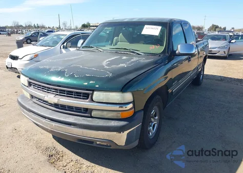 2002 Chevrolet Silverado 1500 Ls from USA, damaged, VIN 2GCEC19T921349391